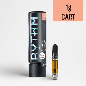 RYTHM Hybrid Full Spectrum Vape Cartridge Plum Crazy 1g