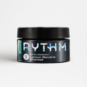 RYTHM Sativa Dominant Premium Flower Lemon Banana Sherbet 1/8oz