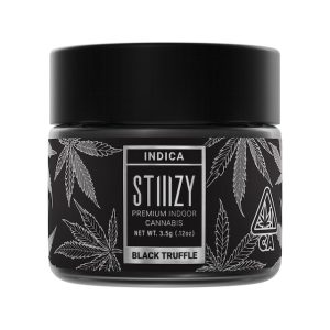 BLACK TRUFFLE - 3.5G STIIIZY FLOWER JAR - INDICA