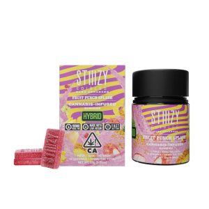 FRUIT PUNCH SPLASH STIIIZY EDIBLES - 100MG GUMMIES