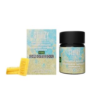 PINEAPPLE PARADISE STIIIZY EDIBLES - 100MG GUMMIES