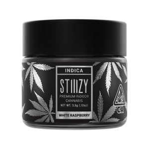 WHITE RASPBERRY - 3.5G STIIIZY FLOWER JAR - INDICA