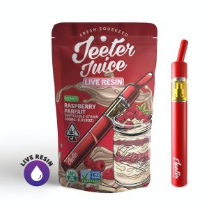 Jeeter Juice Disposable Live Resin Straw - Raspberry Parfait