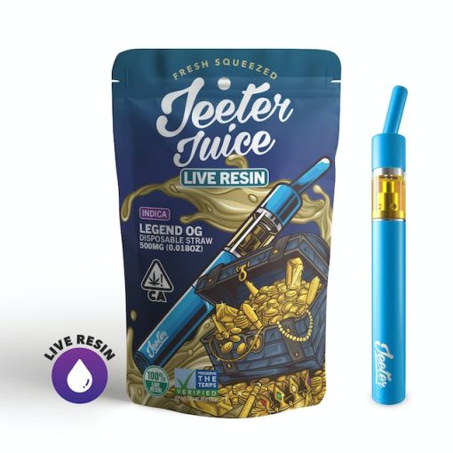 Jeeter Juice Live Resin Disposable Straw - Legend OG