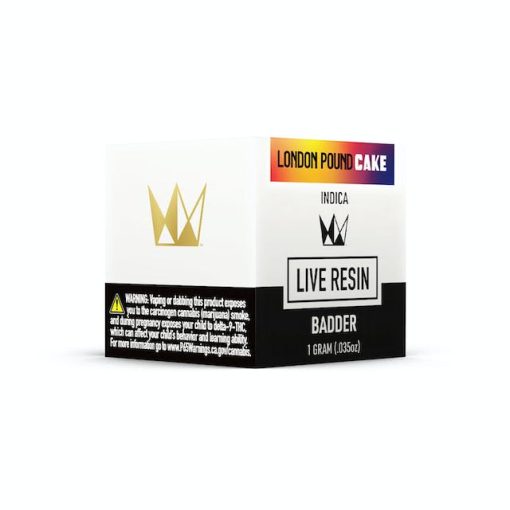 London Pound Cake Live Resin Badder