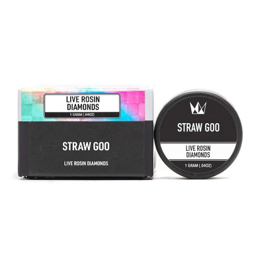 Straw Goo Live Rosin Diamonds