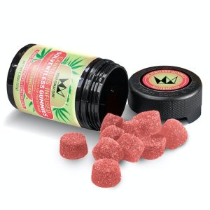 Watermelon Flavored Solventless Gummies - 10x 10mg/gummy