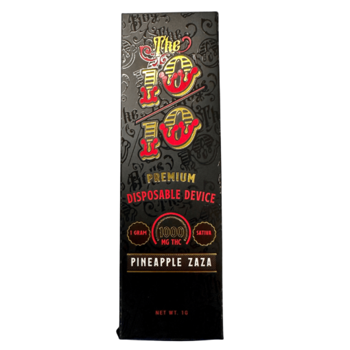 The 10/10 Boys Disposable THC Vape – Pineapple Zaza (Indica) Dispenseroo