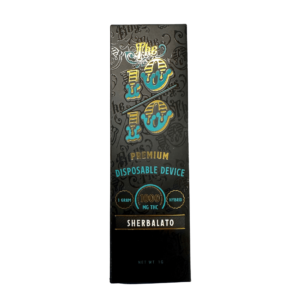 The 10/10 Boys Disposable THC Vape – Sherbalato (Hybrid) Dispenseroo